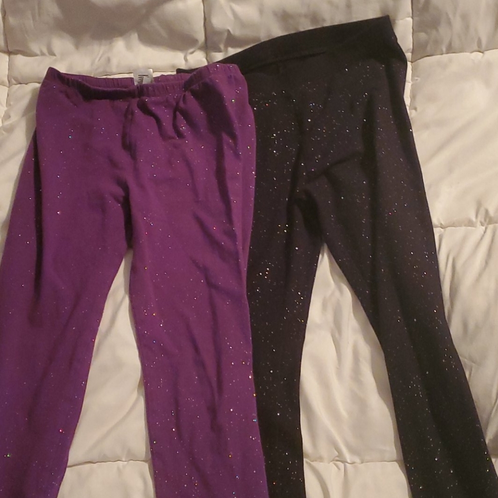 Glitter leggings